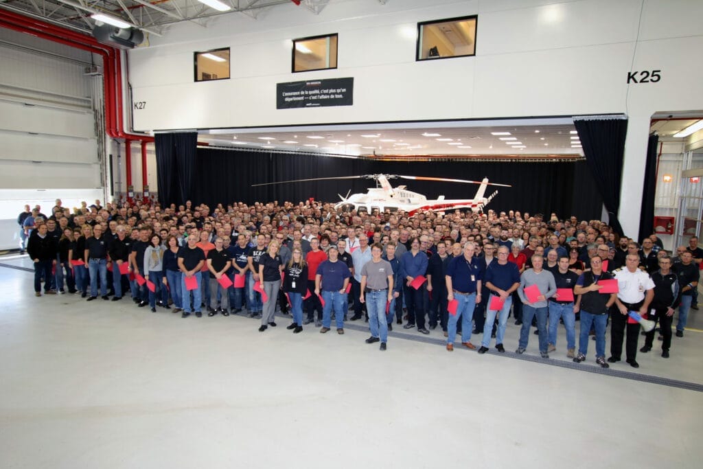 Bell Helicopter’s Mirabel Facility Celebrates Completion of its 5,000th Aircraft