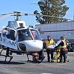 Native Air Helicopter Adds Realistic Element to Shattered Lives Event
