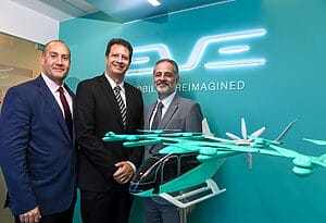 CAE to deliver breakthrough full flight simulator to Embraer-CAE Training Services  to train the first wave of Eve Air Mobility pilots